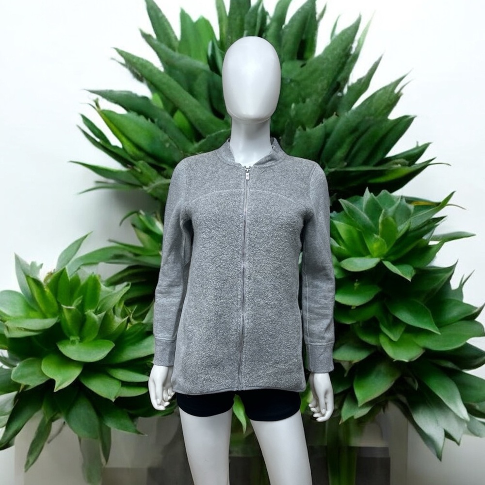 Lululemon Stand Out Sherpa Jacket in Heathered Core Grey/Silver Drop [11006]